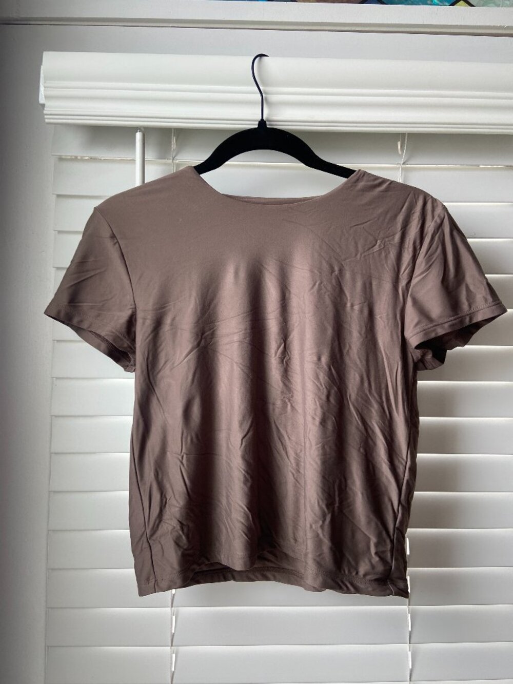 Brown Wild Fable Stretchy Double Lined Tshirt